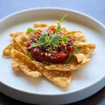 image of Ahi Poke Nacho