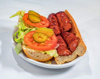 image of Smoked Sausage Poboy