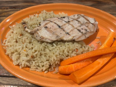 image of GRILLED CHICKEN & RICE