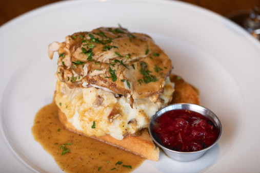 image of Open Faced Hot Turkey