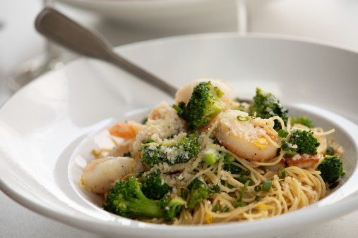 image of Shrimp and Scallop Scampi