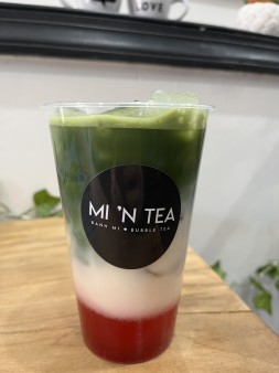 image of Strawberry Matcha Latte