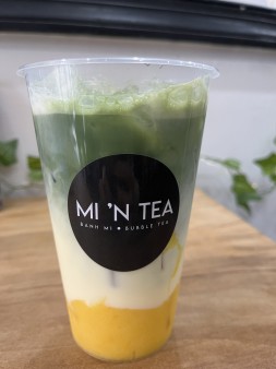 image of Mango Matcha Latte