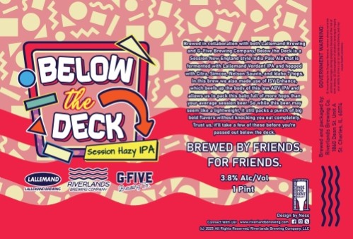 image of Riverlands - Below The Deck - 16oz