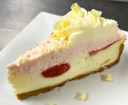 image of Strawberry Lace Cheesecake