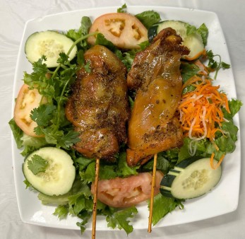 image of A08.  Salad Grilled Pork or Chicken