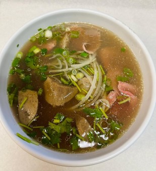 image of P03. Pho W/Rare Steak & Beef-Ball