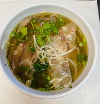 image of P04. Pho W/Rare Steak & Tendon