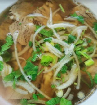 image of . Pho  Brisket