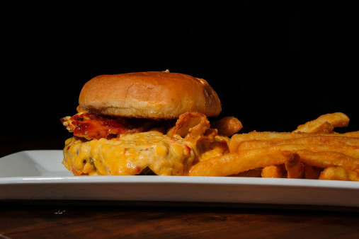 image of Pimento Bacon Jam Burger