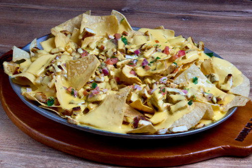 image of Loaded Chicken Nachos