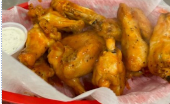image of 6 Piece Oven-Baked Chicken Wings