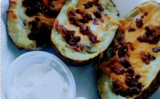 image of 3 Loaded Potato Skins