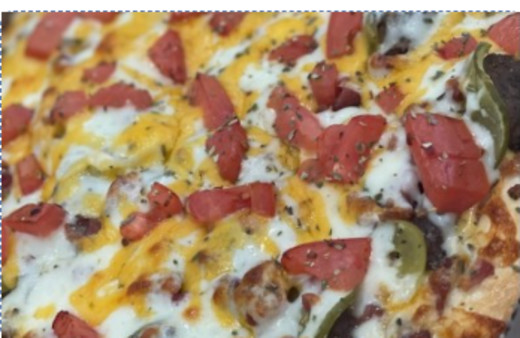 image of Cheeseburger Pizza