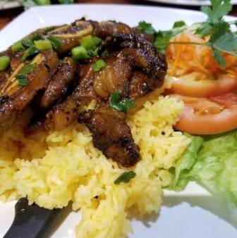 image of R17. Teriyaki Beef Short Rib W/ Butter Rice 