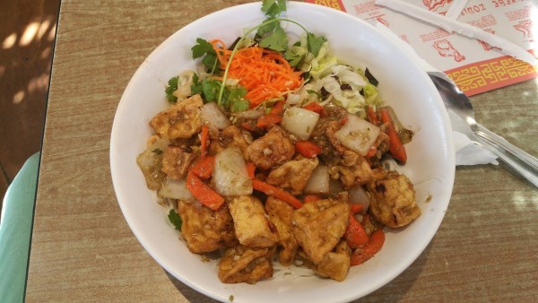 image of V04.  Vermicelli Stir-fried Veg and Tofu