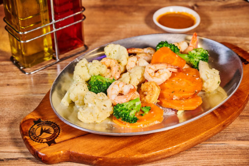 image of Camarones con Vegetales