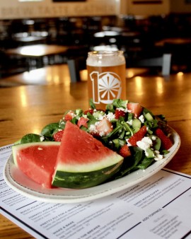 image of STRAWBERRY WATERMELON SALAD