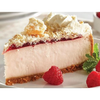 image of Raspberry Donut Cheesecake