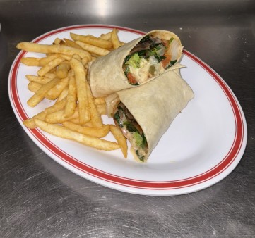 image of Hot Veggie Wrap