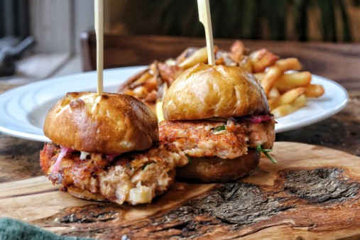 image of Smoked Salmon Sliders