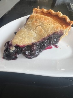 image of Blueberry Pie Slice