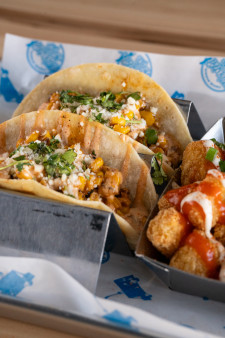 image of Street Corn Chicken Tacos