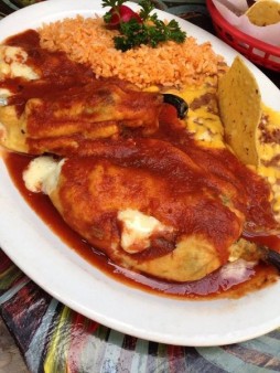 image of Chile Relleno Rice & Beans