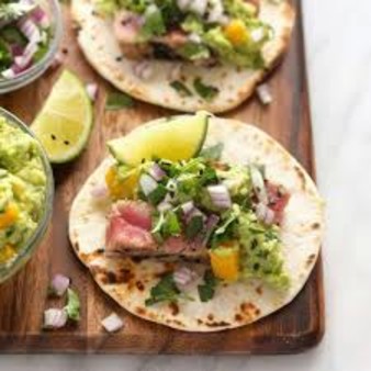 image of Seared Tuna Tacos