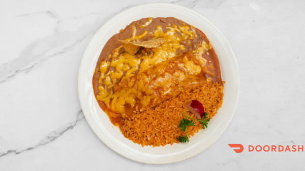 image of #4 Two Enchiladas