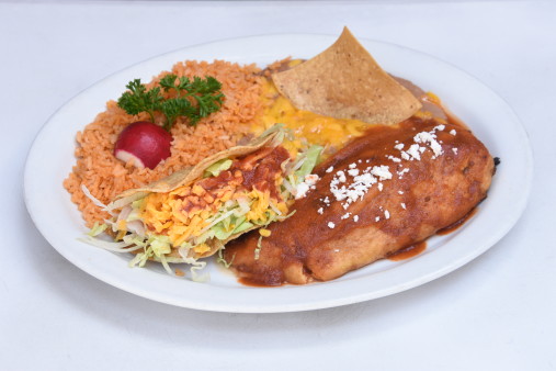 image of #8 Chile Relleno y Taco