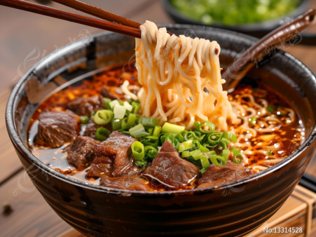 image of Stewed Beef Noodle Soup | 红烧牛肉面
