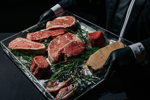 image of 14oz Dry aged NY Strip