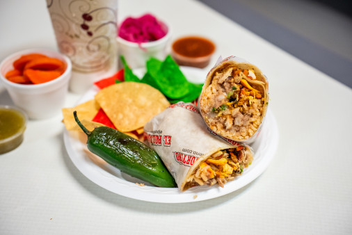 image of  Wednesday Chicken Burrito