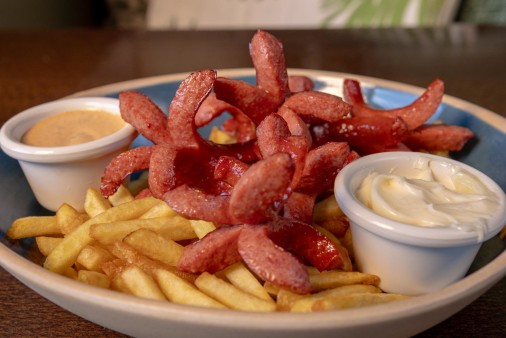 image of Salchipapas