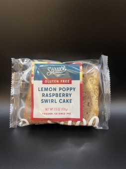 image of Coffee Cake  - GF Lemon Poppy Raspberry Swirl