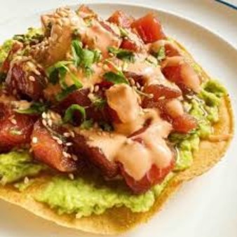image of Tuna Tostada