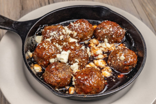 image of BBQ Bourbon Meatballs