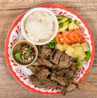 image of Thai BBQ Pork Skewers