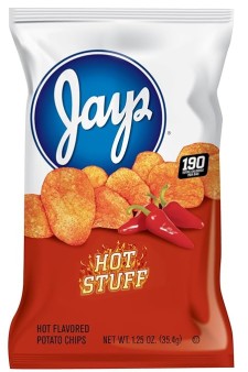 image of Jays Hot Stuff Potato Chips