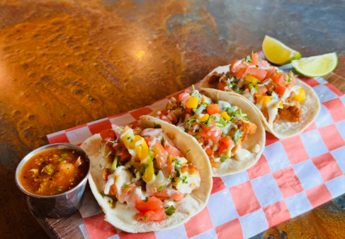 image of CRISPY CHICKEN TACOS