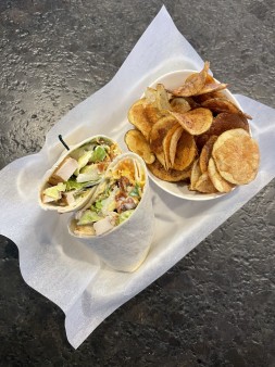 image of Garlic Chicken Wrap