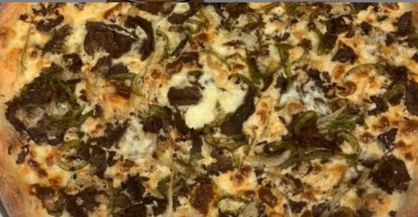 image of Uncle Steve's Philly Cheesesteak Pizza