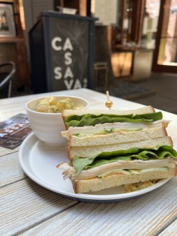 image of Turkey + Cheese Sando