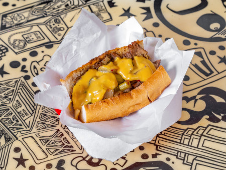image of 6. Italian Beef Chopped Cheese