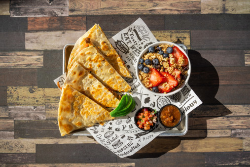 image of Breakfast Carne Quesadilla