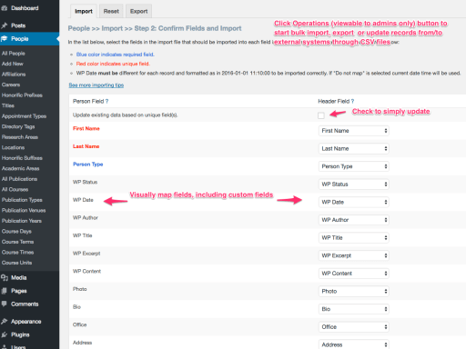 Import and Automatically Synchronize Information for Seamless Collaboration