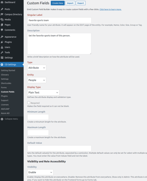 Adapt the Campus Directory to Your Unique Needs With Custom Fields