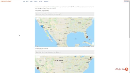 Find Who You Need, Where You Need Them: Effortless Employee and Office Search Powered by Google Maps