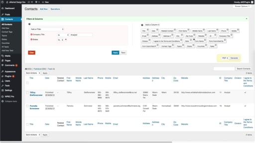 Maximize Data Management Efficiency: Explore Search, Reporting, and Column Controls